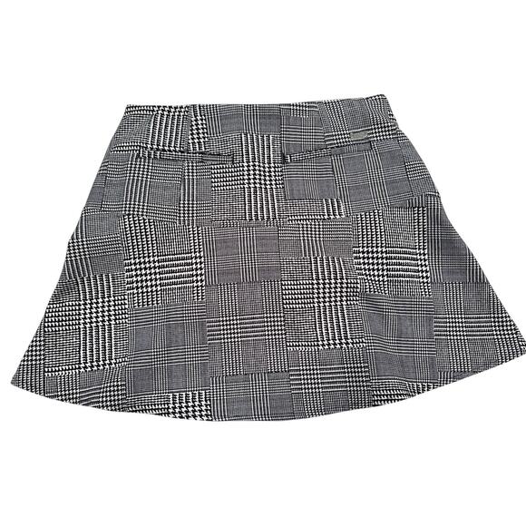 Ralph Lauren Polo Golf Black White Houndstooth Skort Sz M At Leisure Tennis Golf - Picture 5 of 14